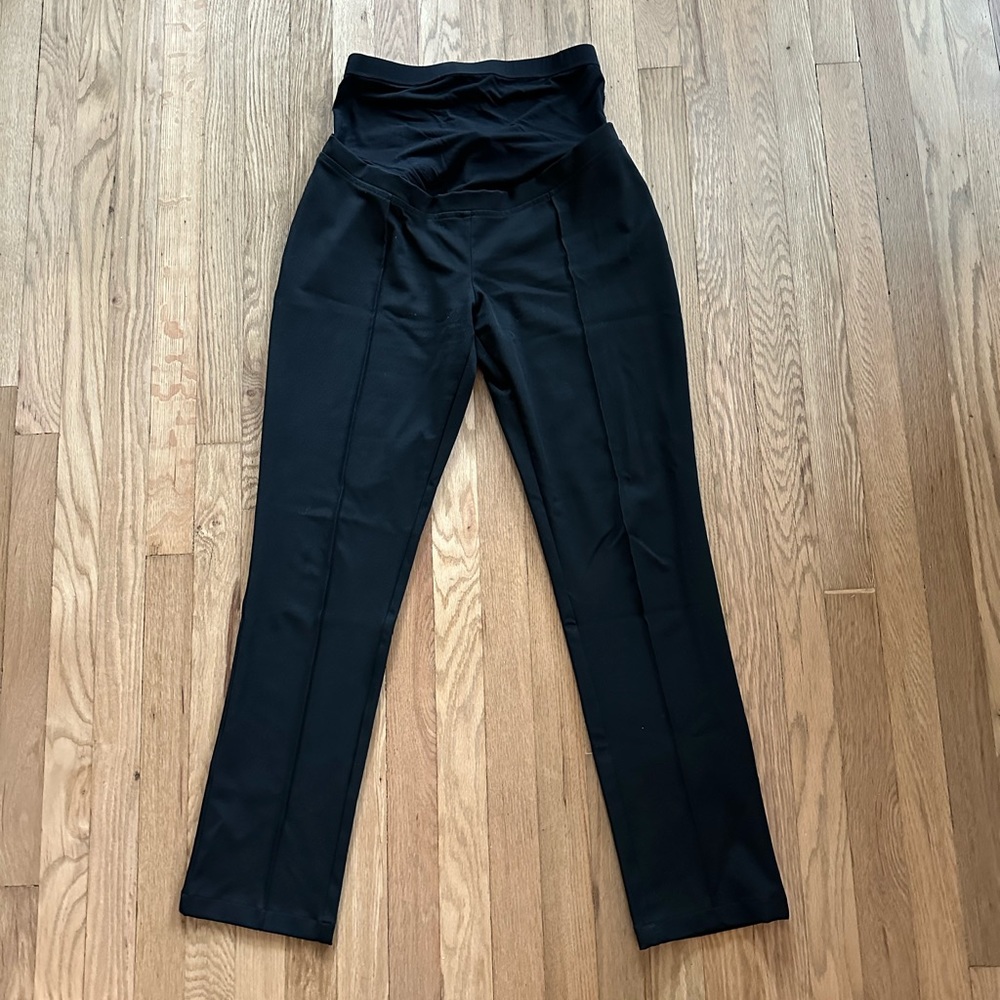 Elegant Black Maternity Pants - Picture 3 of 6